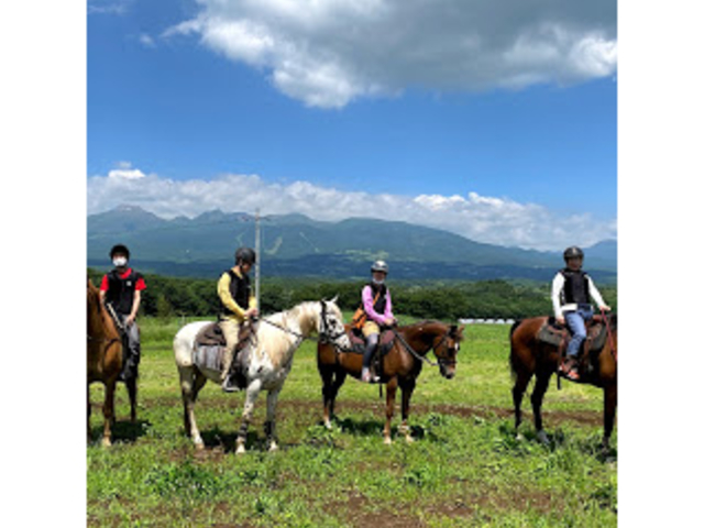 那須高原ホーストレッキング 雑踏を離れ那須高原の大自然を満喫_Riding Club Jobard那須