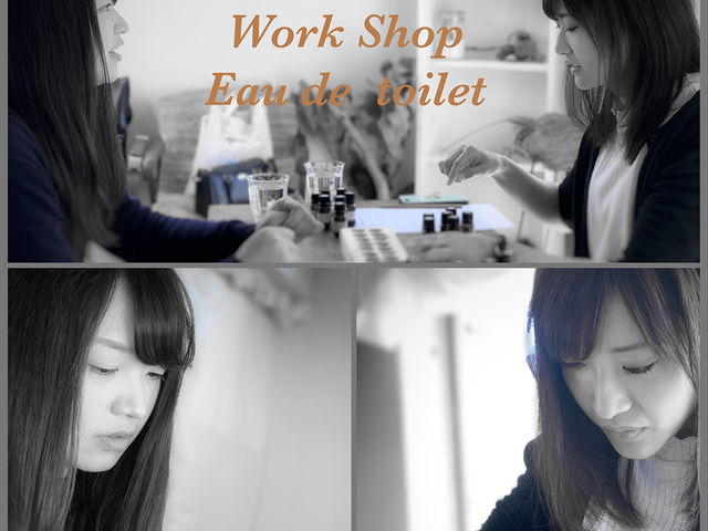 お友達同士でEau De Toilette創り参加。_AROMA VITA+