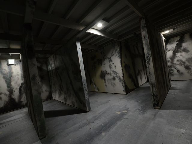 アリーナシャングリラ地下迷宮。複雑なつくりをしており、突発的な戦闘も起こります。_サバイバルゲームフィールドアリーナシャングリラ