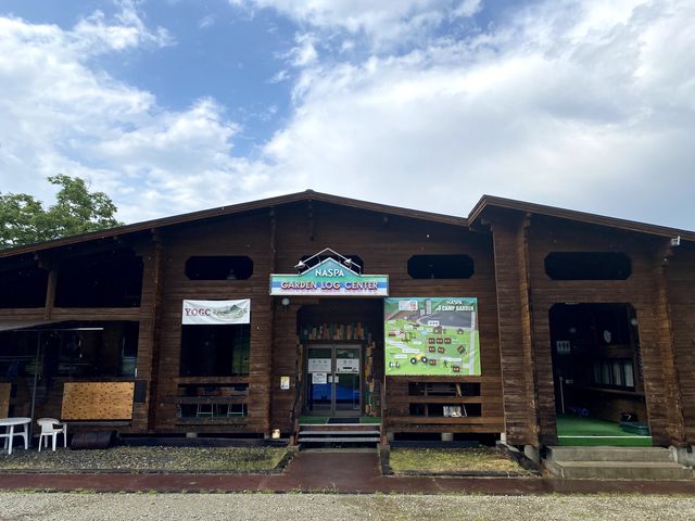 グリーンシーズン受付場所「NASPA CAMP GARDEN」_Y.O.G.C