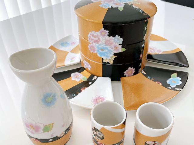 日本の心♪3段お重セット★_お花とポーセラーツ教室 Petit salon M's35