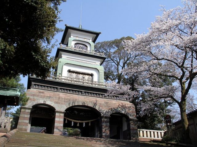 尾山神社。_金沢観光人力車 浪漫屋-ろまんや-