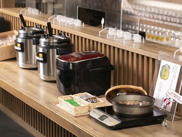 【朝食】ビュッフェコーナー_ホテルウィングインターナショナルセレクト東大阪