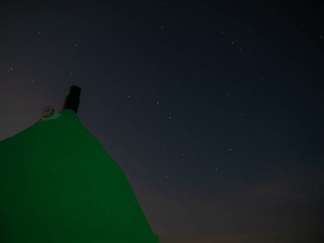 夏 綺麗な満天の星空を眺めながらのととのい。格別です。_りとり〜とびれっじToma