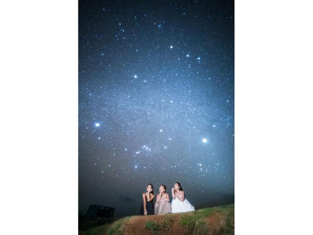 最高のロケーションで記念撮影!_石垣島 星空フォトツアー MONDO PIECE
