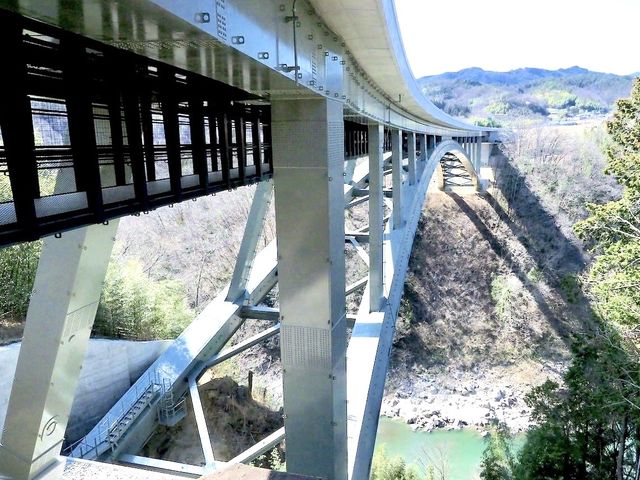 天龍峡大橋 そらさんぽ天龍峡