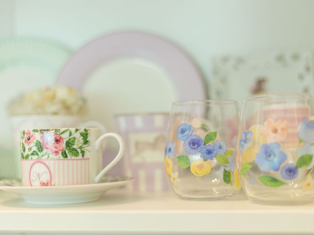 可愛いグラスアイテムも充実♪_Porcelarts salon NINA