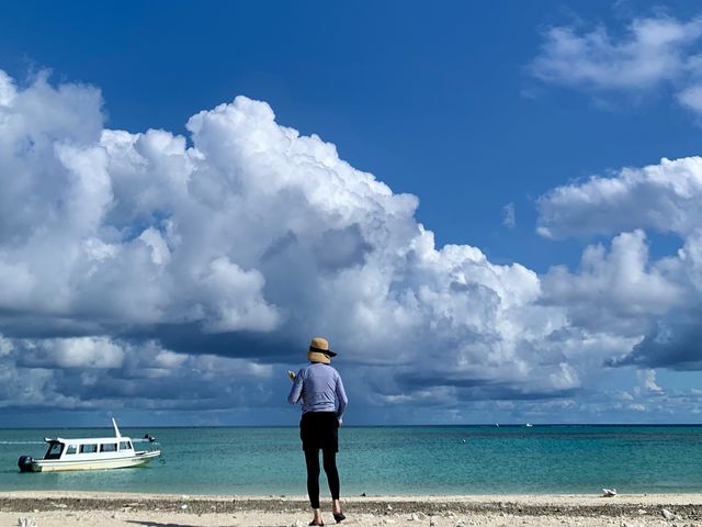 特別な時間を、「はての浜」で過ごす☆_Alohana久米島