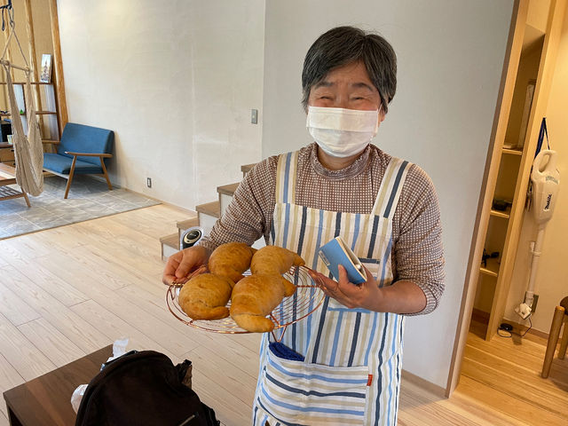 初めてのパン作り!塩パン♪_パン・お菓子教室「Uma」おうちパンとおやつ教室