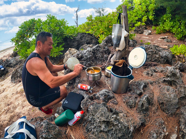 特別メニュー、島カレー_ハニーレイマリン