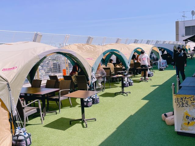 全天候対応♪ドームエリア_URBAN EARTH BBQ 京都駅前店