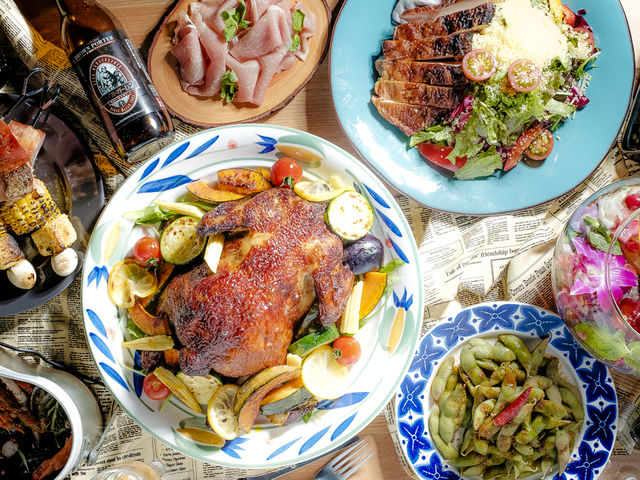 手ぶらBBQビアガーデン Glamping terrace W.Ru
