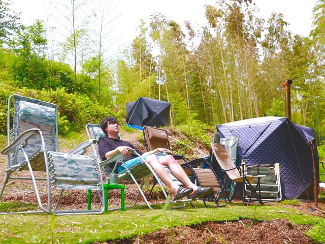 テントサウナもあり、ととのえます。最高でーす。_PGF LAND