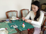 日本文化 縁結び水引ワークショップの写真2