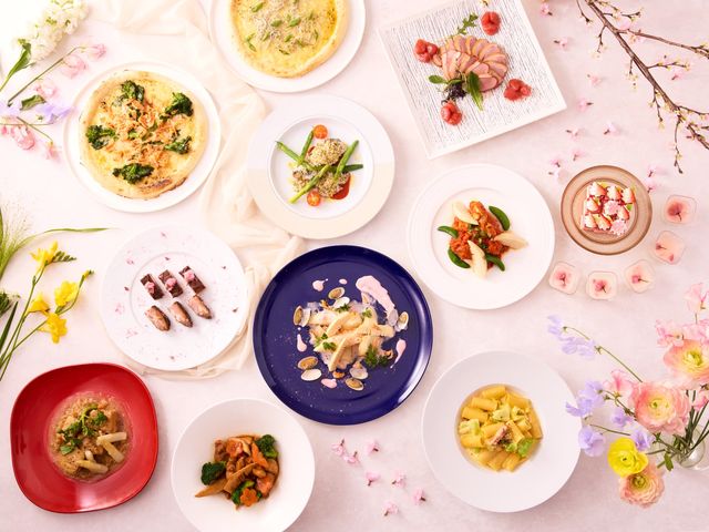 4月より現在開催中
『春色食彩』_ヴィラフォンテーヌグランド東京有明
