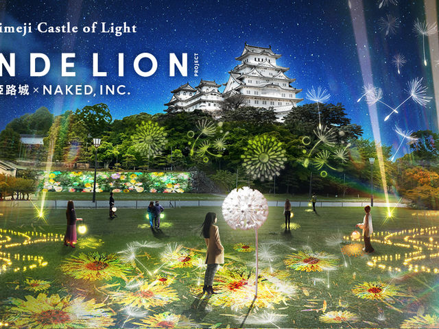 DANDELION PROJECT 姫路城 × NAKED, INC.