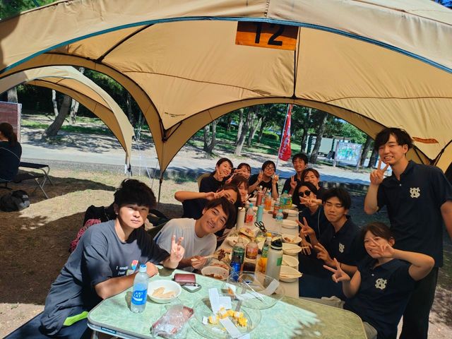 大学のサークルでご利用いただきました♪_福岡オーシャン BBQ Garden