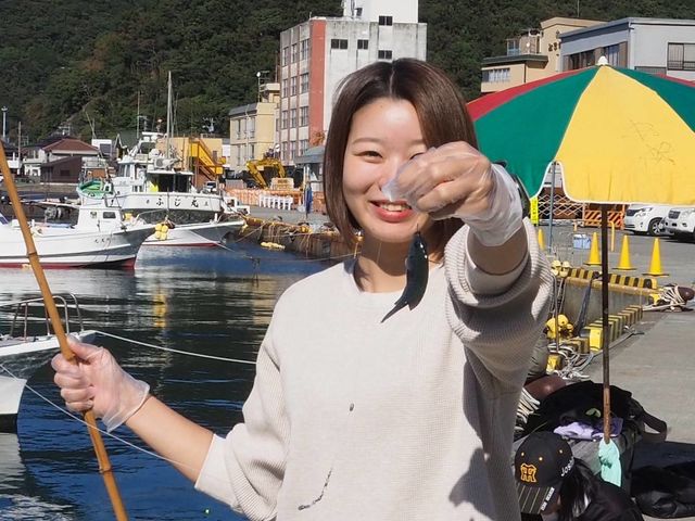 やった!釣れた!_ときわや