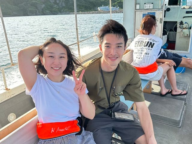 移動中も楽しいね!_島さんご