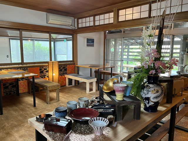 陶器販売もございます。
_ひばり茶寮