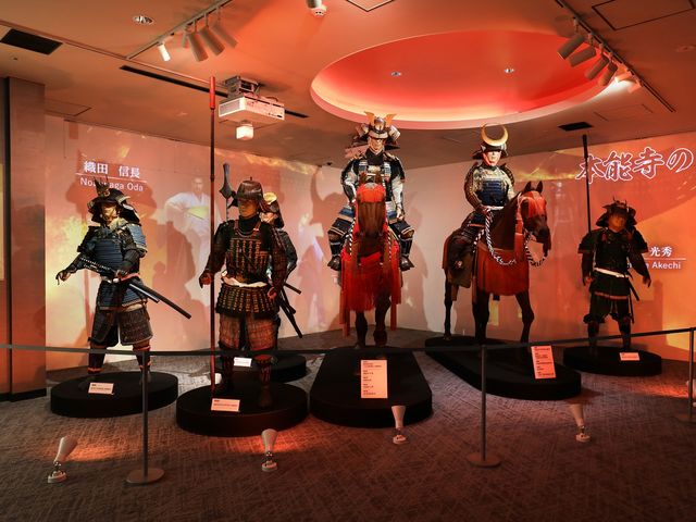名古屋刀剣博物館 本館2階展示(騎馬武者)_名古屋刀剣博物館
