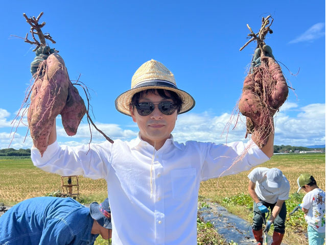きれいに掘れました♪_OTK Farm