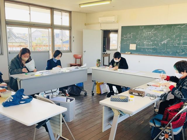 幸座のようす_己書はるかぜ道場 かさま井筒屋幸座