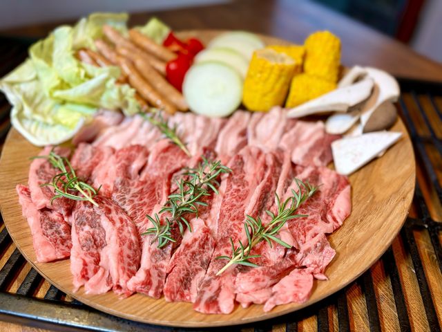 BBQ【カルデラ カジュアルセット】3人盛_南阿蘇ブルービーガーデン