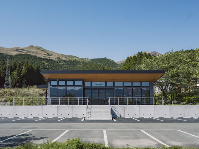 受付 管理棟_白水温泉 竹の倉山荘