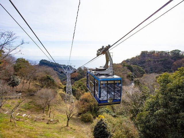 日本平山頂と久能山東照宮を結ぶ快適なロープウェイから絶景をお楽しみいただけます。_日本平ロープウェイ売店 門前の恵み たいらぎ