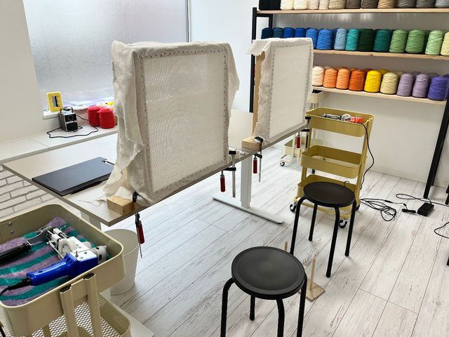 タフティング体験studioオリジナルラグが作れる本格的ワークショップ_RUG_LOVE