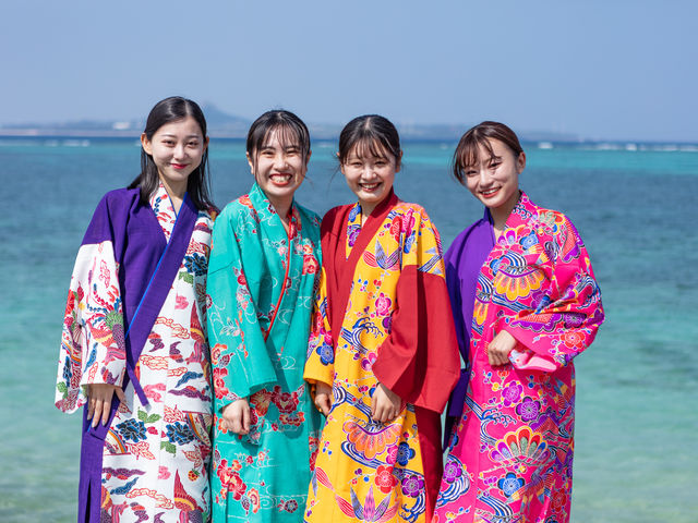 フクギ並木海岸線_琉装さんぽ