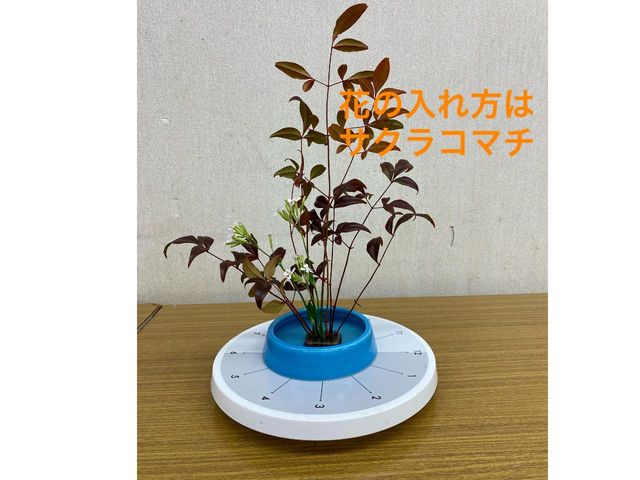 横から見て、四方から添削できます。グループレッスンは色んな地域から参加できるのでおしゃべりも楽しいです。_フルーナ土浦教室