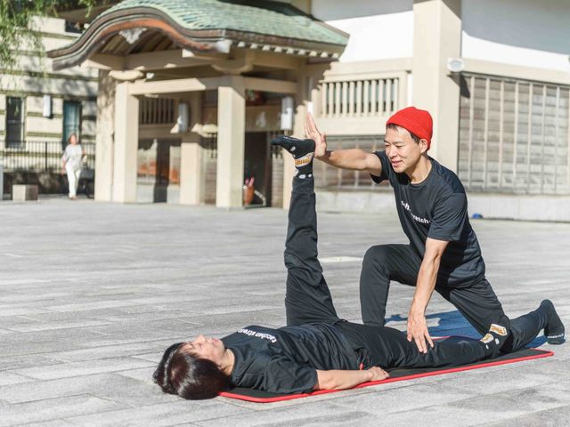 身体の柔軟性も上がります。_kaneko stretch method New stretch