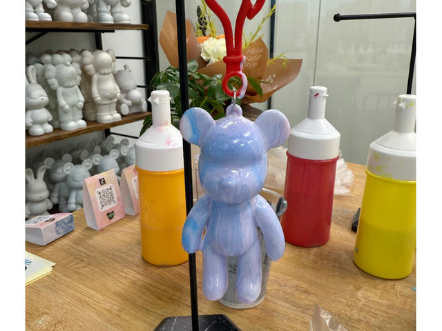 キーホルダーも人気です!!フィギュア製作したお客様は、プラス\1,500で製作できます!_i'm くま