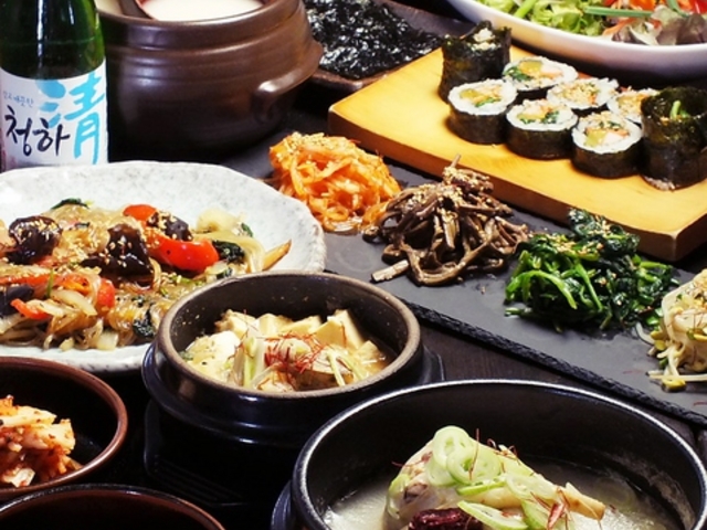 韓国料理 青唐辛子の写真1