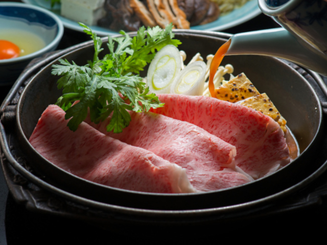 米沢牛黄木 金剛閣 すき焼き しゃぶしゃぶ 毘沙門の写真1