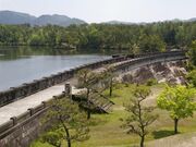 呉市水道局三永水源地堰堤の写真1