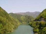 天竜川渓谷(紅葉)の写真2