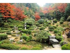 越の秀嶺 大原山西福寺の紅葉の写真1