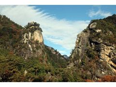 昇仙峡の紅葉の写真1