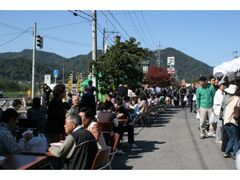 信州 立岩和紙の里 新そば祭りの写真1