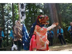 白山神社祭礼(秋)の写真1