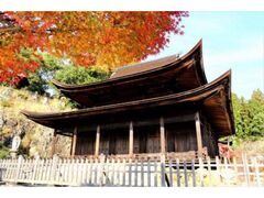 虎渓山 永保寺の紅葉の写真1