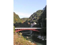 古虎渓の紅葉の写真1