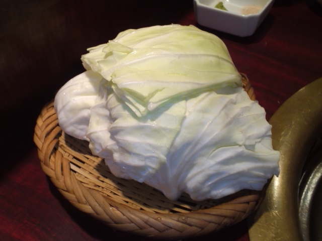 サービスのキャベツ盛り合わせ_高松 黒毛和牛 文八