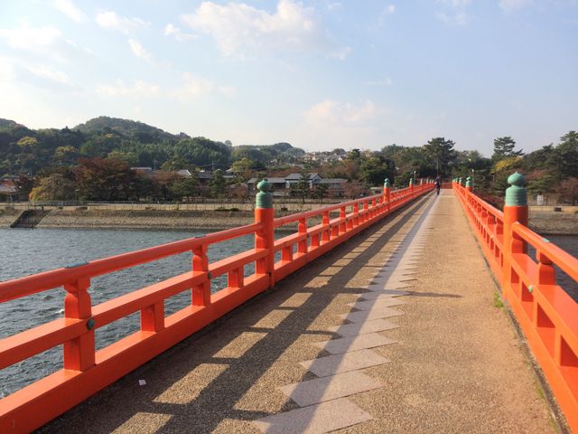 宇治川の朝霧橋_宇治神社