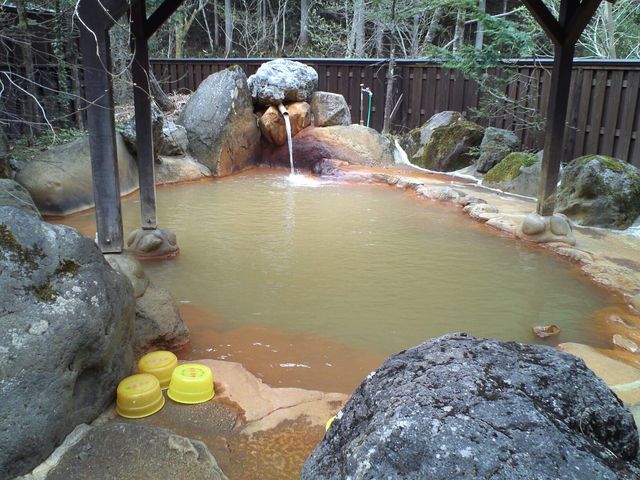 平湯民俗館に併設された名湯_平湯温泉