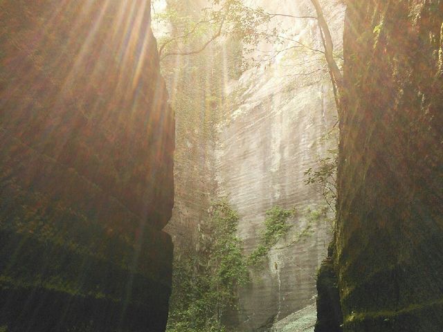 古代遺跡のようで幻想的です!_鋸山