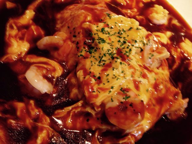 エビのオムライス_マンマ MAMMA 鎌取店